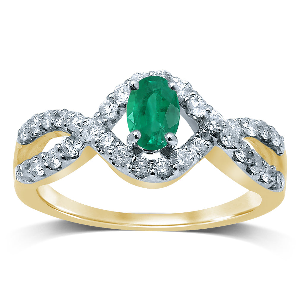 Luminous 14k White Gold Lab Diamond Womens Cocktail Ring