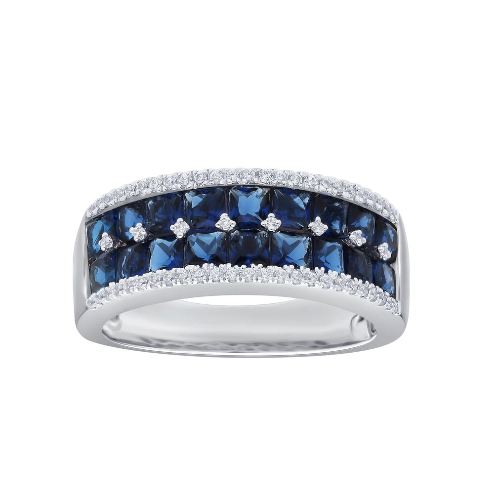 Brilliant 14k White Gold Lab Diamond Solitaire Ring