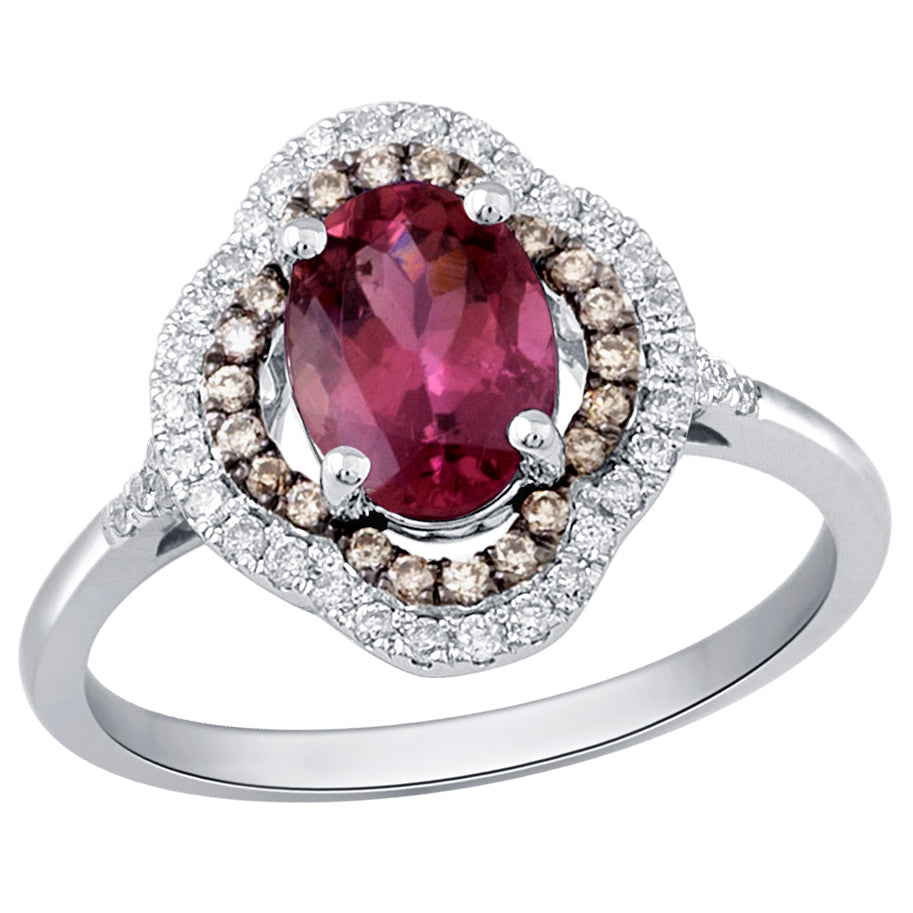 Refined 14k White Gold 0.28CT Lab Diamond Solitaire Ring