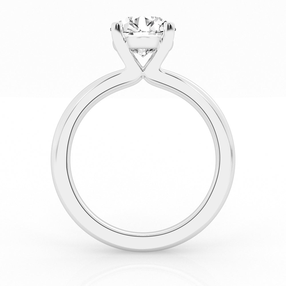 Timeless 2ct Lab Diamond Solitaire in 14K White Gold