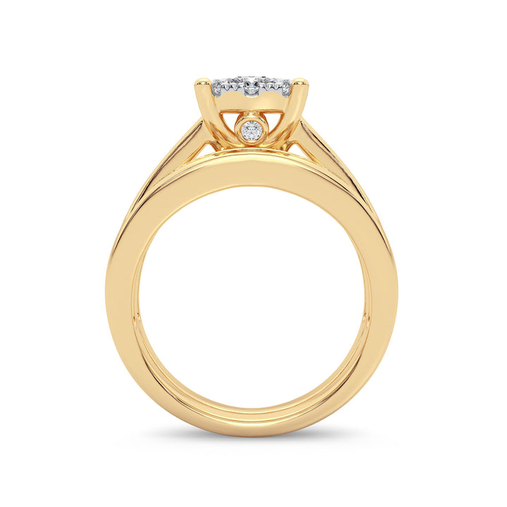 14K   0.50CT  DIA  BRIDAL  RING