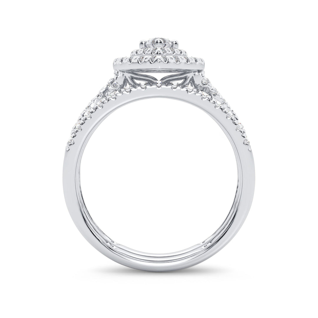 14K 1.00CT Diamond BRIDAL RING