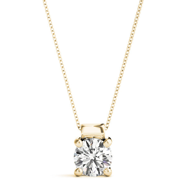 Solitaire Diamond Pendant