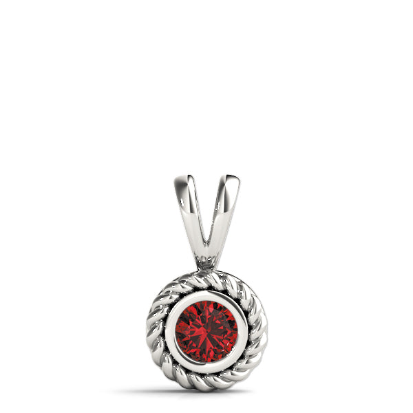 Round Diamond Fashion Pendant