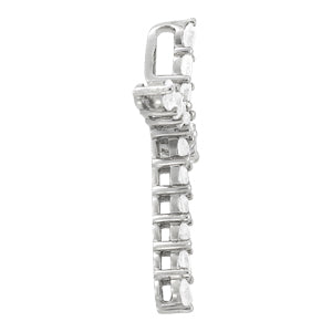 White Gold Diamond Cross Pendant | Religious Jewelry