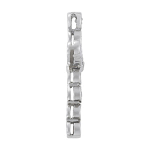 Platinum Diamond Religious Cross Pendant