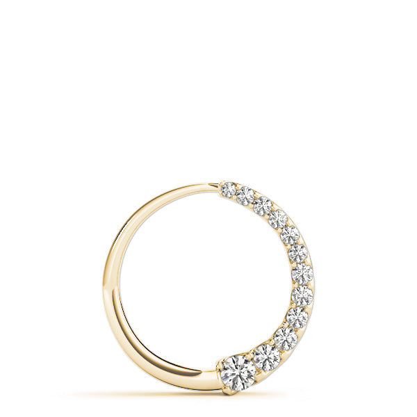 18K Yellow Gold Diamond Journey Pendant