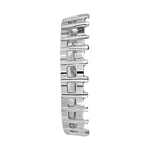 18K White Gold Lab Diamond Journey Pendant