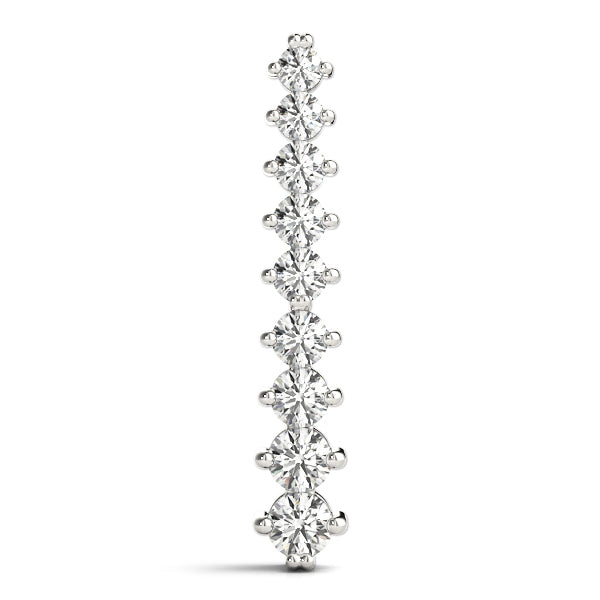 Platinum Lab Diamond Journey Pendant