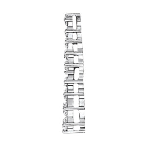 18K White Gold Lab Diamond Journey Pendant 0.33ctw