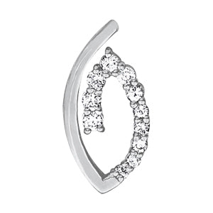 1 CT Platinum Round Diamond Journey Pendant