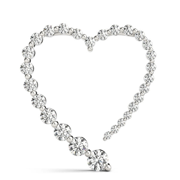 Platinum Lab Diamond Journey Pendant