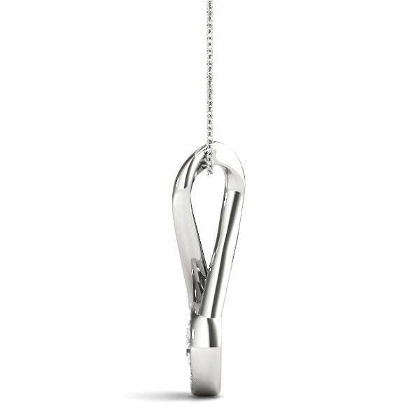 Platinum Lab Diamond Fashion Pendant