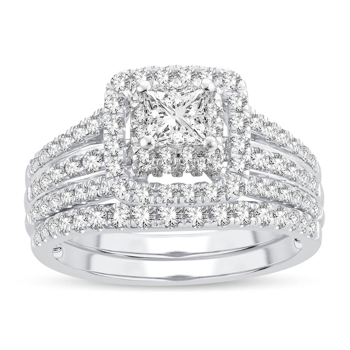 Brilliant 14k White Gold Lab Diamond Engagement Ring (1.50CT)