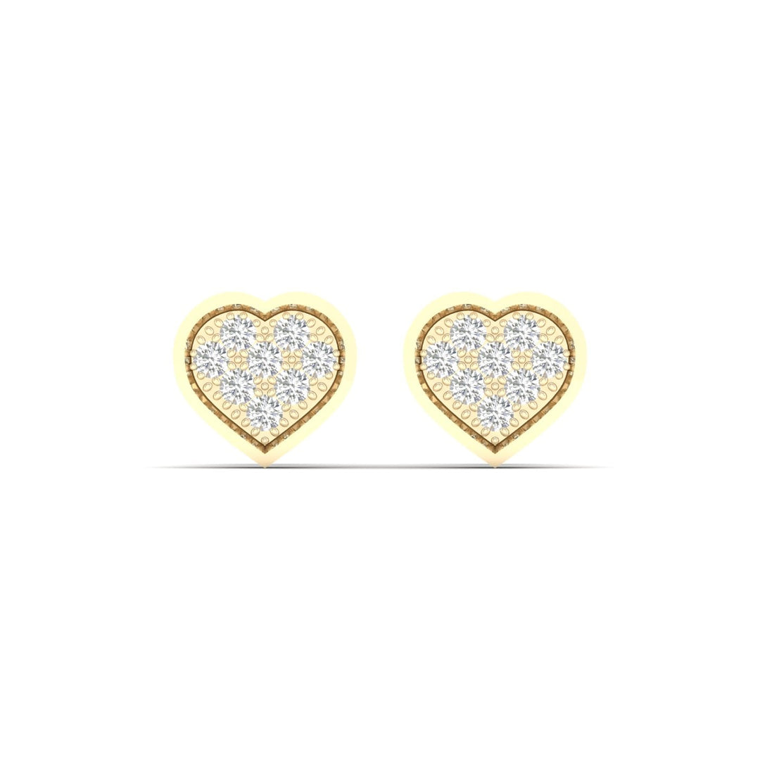 10K 0.05CT Diamond Earring