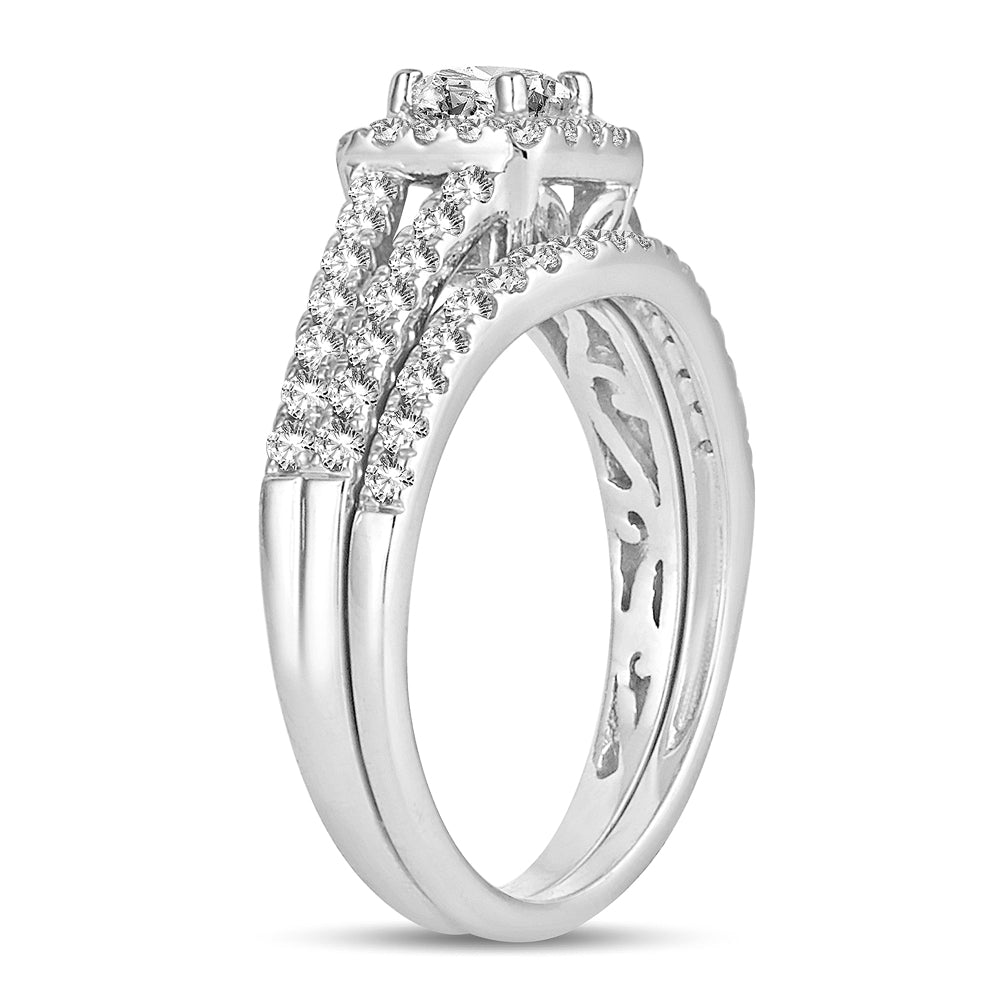 14K 1.00CT DIAMOND  BRIDAL RING