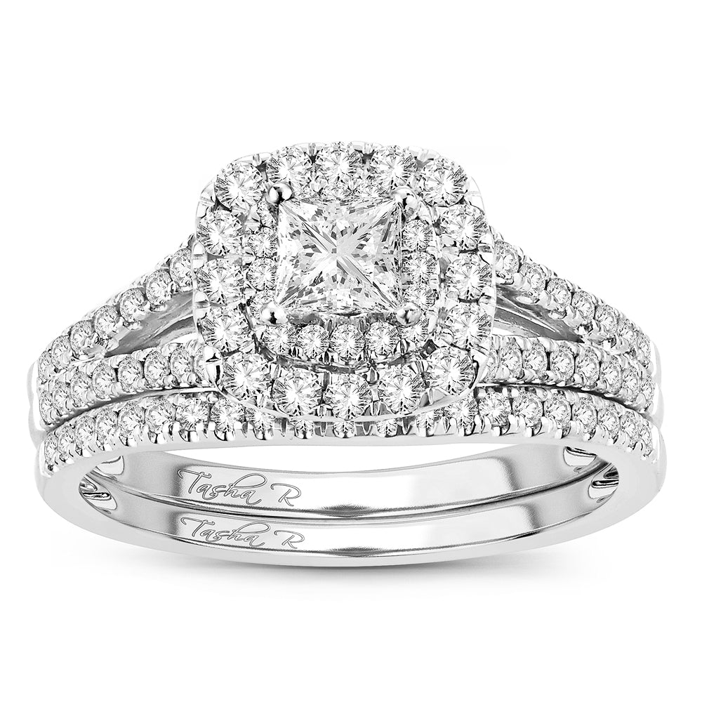 Brilliant 14k White Gold Lab Diamond Engagement Ring (1.00CT)