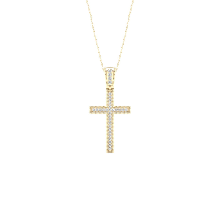 10K 0.10CT Diamond Pendant