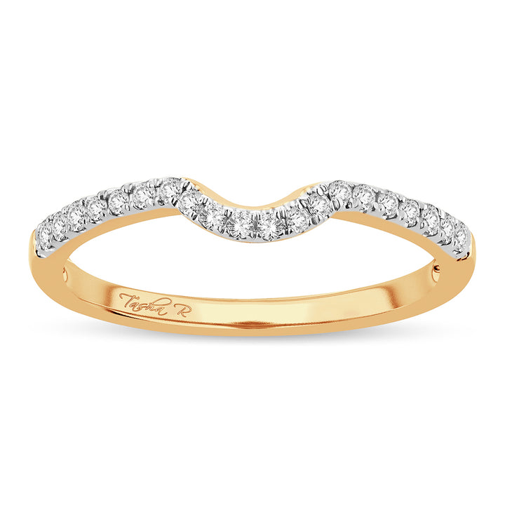 14K Yellow Gold Lab Diamond Enhancer Band Sparkle