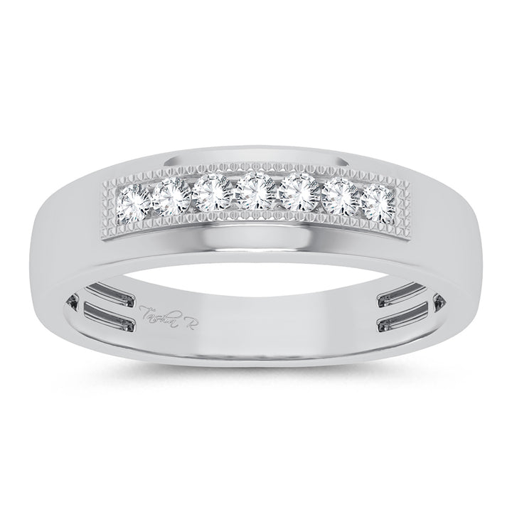 14K 0.25CT DIAMOND MENS RING