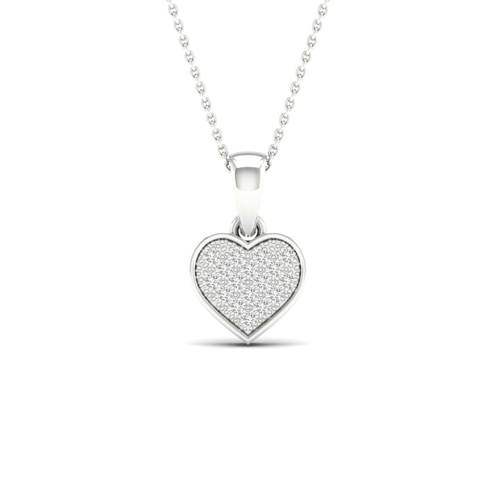 10K 0.05CT Diamond Pendant