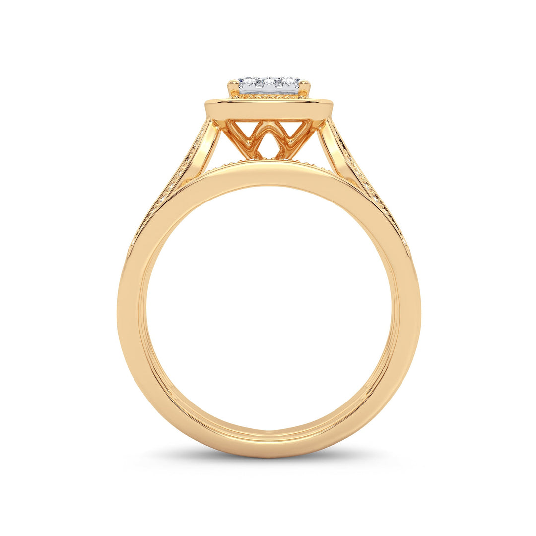 14K 0.40CT DIAMOND BRIDAL RING