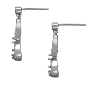 7/8 CTTW FASHION EARRING Complete per pair.