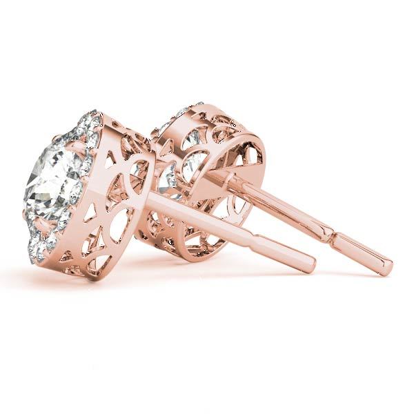 EARRINGS HALO Complete per pair.