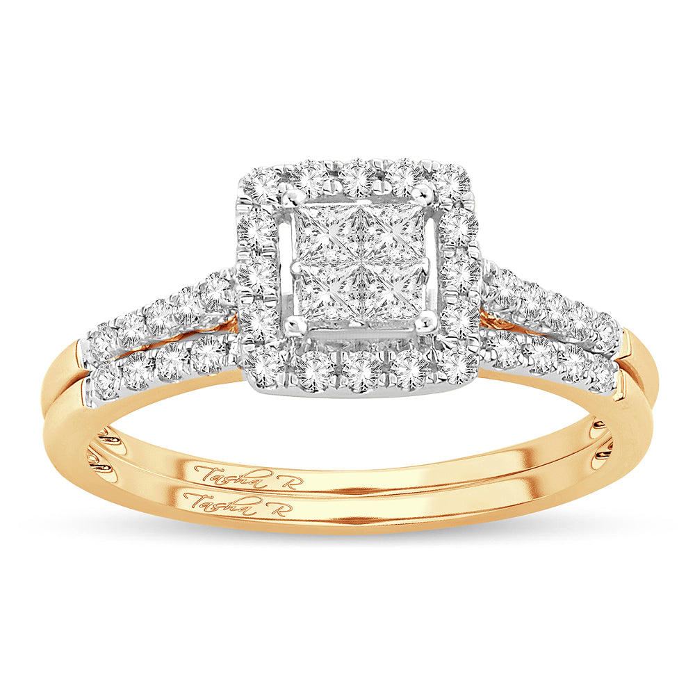 Timeless 14k Yellow Gold 1CT Lab Diamond Engagement Ring