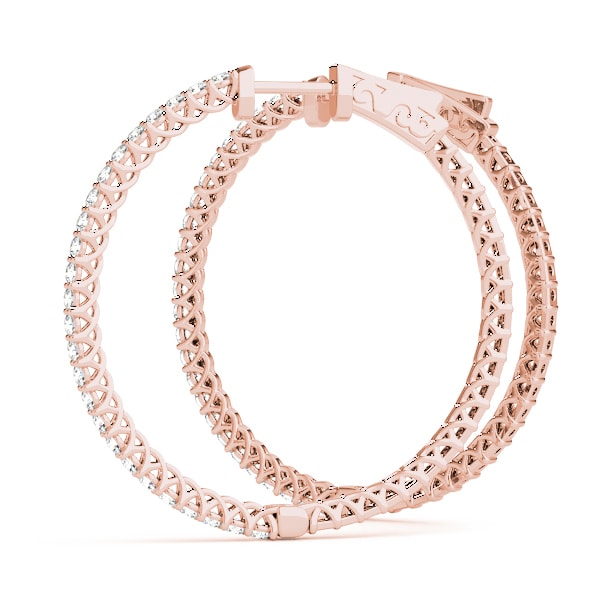 EARRINGS HOOP EARRINGS VAULT LOCK Complete per pair.
