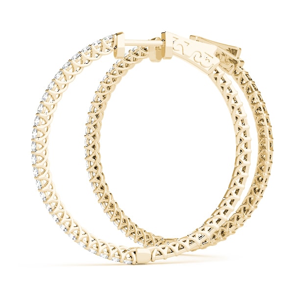 EARRINGS HOOP EARRINGS VAULT LOCK Complete per pair.