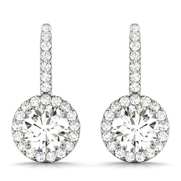 EARRINGS HALO Complete per pair.