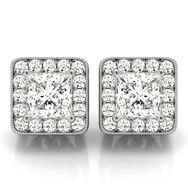 EARRINGS HALO Complete per pair.