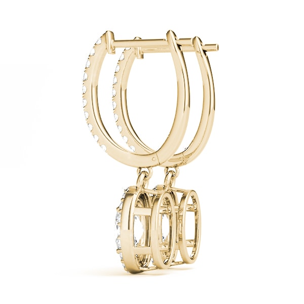 EARRINGS HALO Complete per pair.