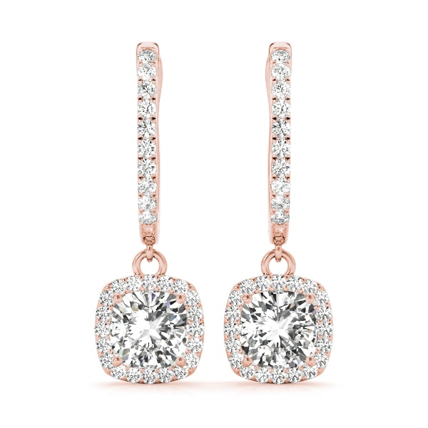 EARRINGS HALO Complete per pair.
