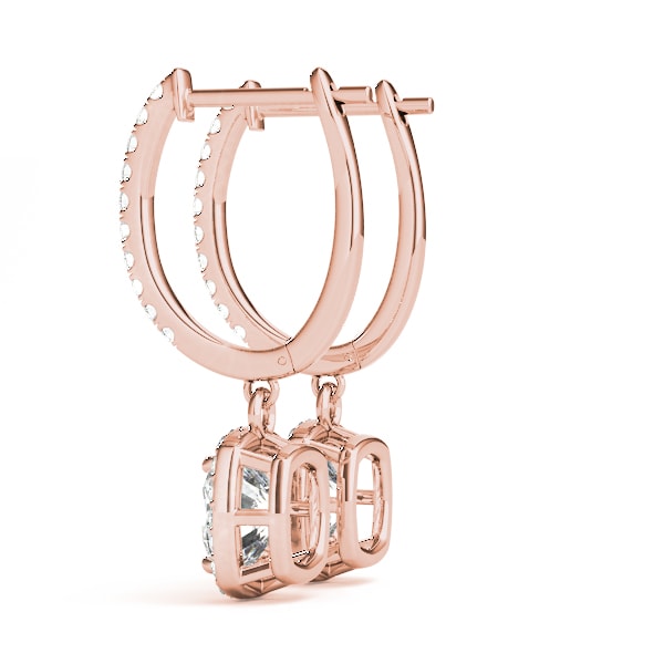 EARRINGS HALO Complete per pair.