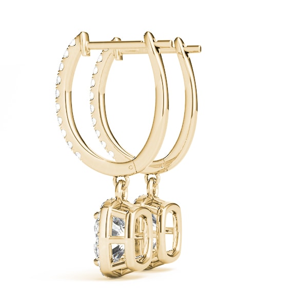 EARRINGS HALO Complete per pair.