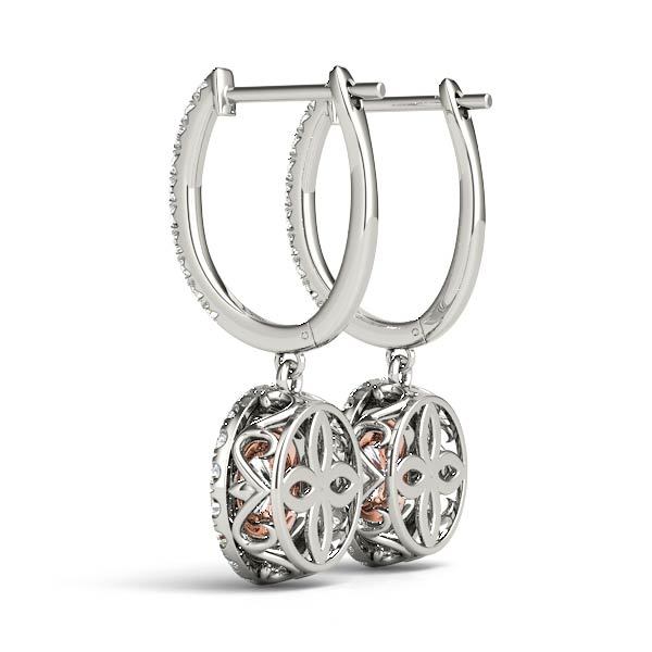 EARRINGS HALO Complete per pair.