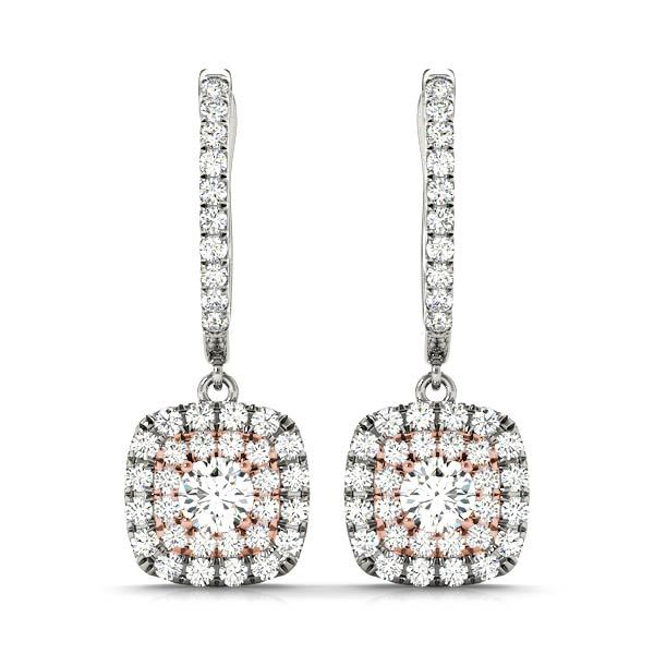 EARRINGS HALO Complete per pair.