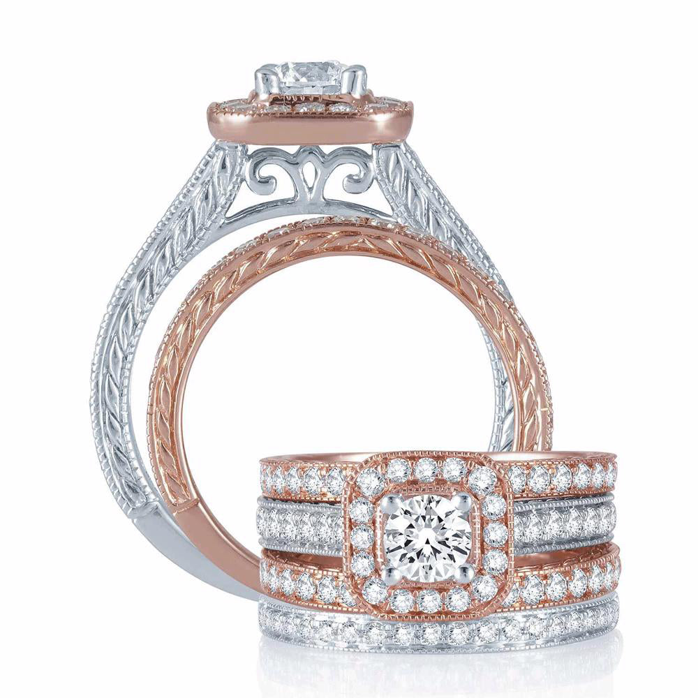 Brilliant 14k White Gold Lab Diamond Engagement Ring (2.02 CT)