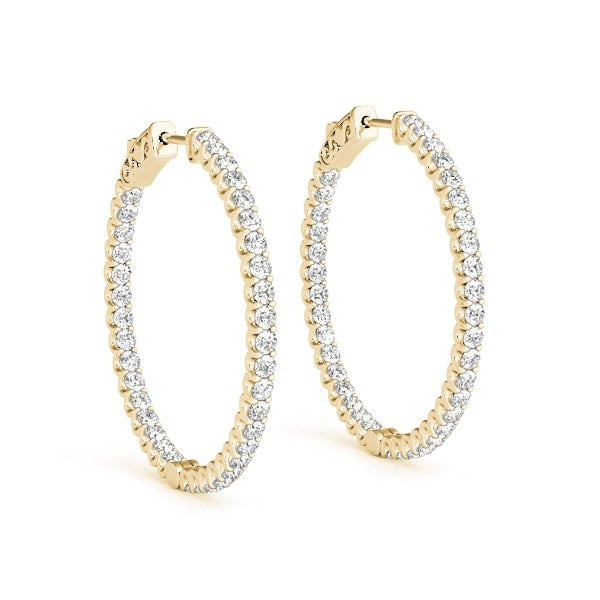 .75 INCH 2 PRONG ROUND HOOP Complete per pair.