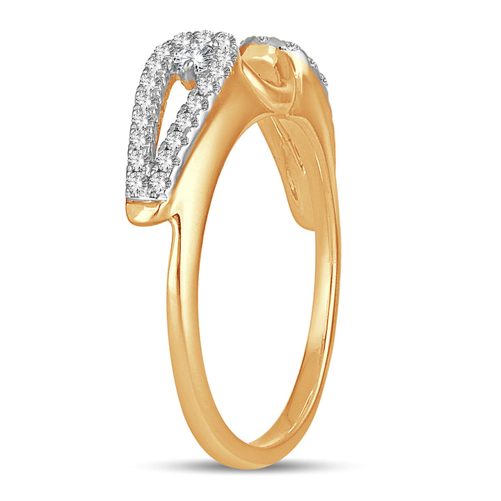 14K Yellow Gold Lab Diamond Enhancer Ring Band