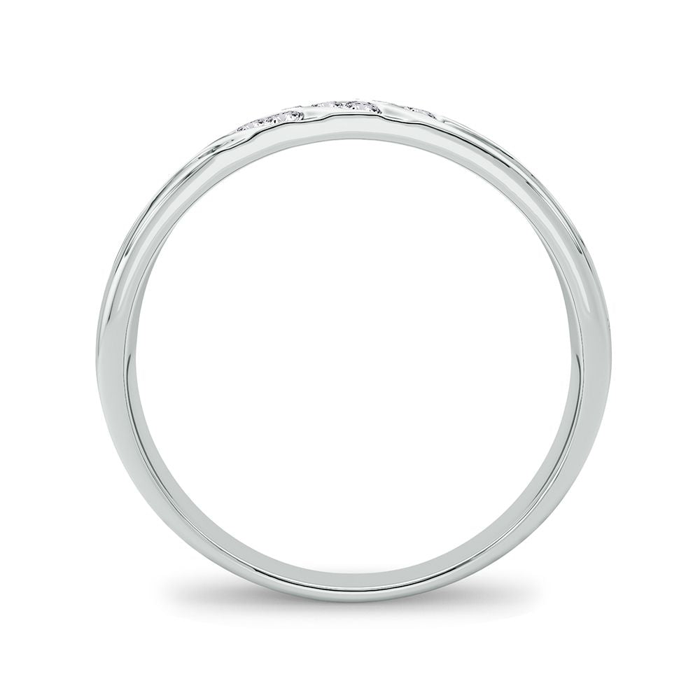 14K 0.25CT Diamond Band