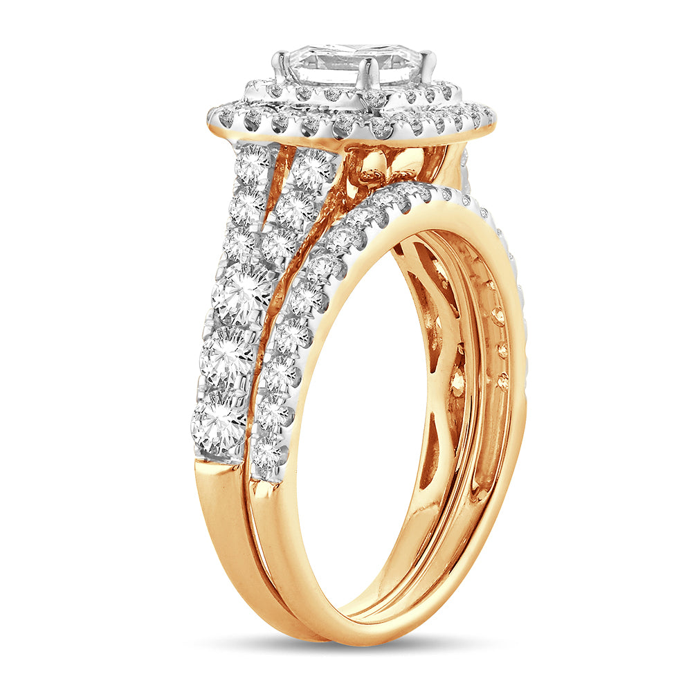 14K 2.00CT Bridal Diamond Ring