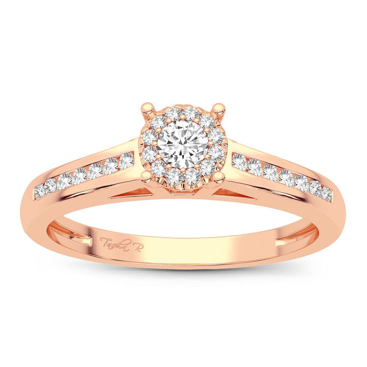 14K 0.22CT Diamond Ring