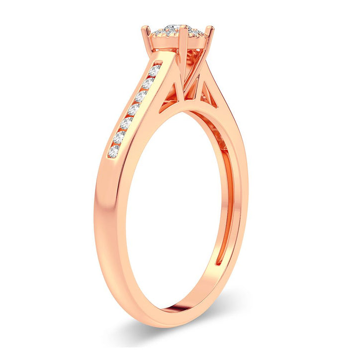 14K 0.22CT Diamond Ring