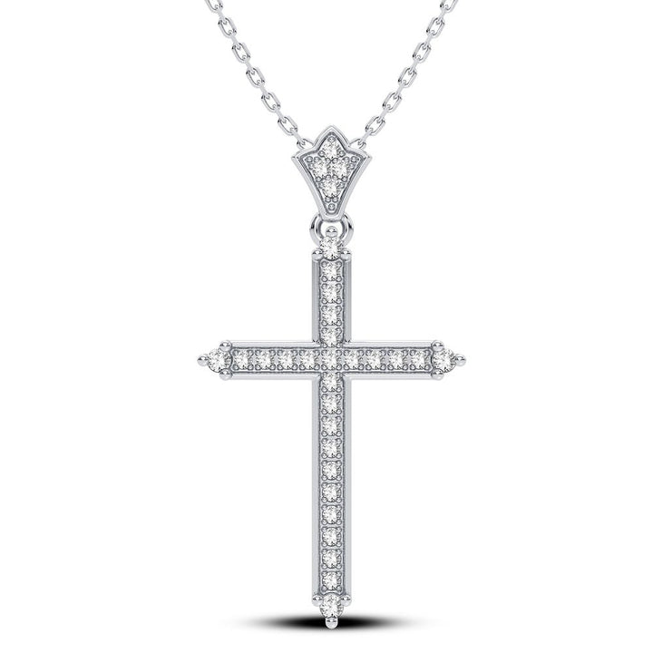 Divine Brilliance: 14K Lab Grown Diamond Religious Pendant