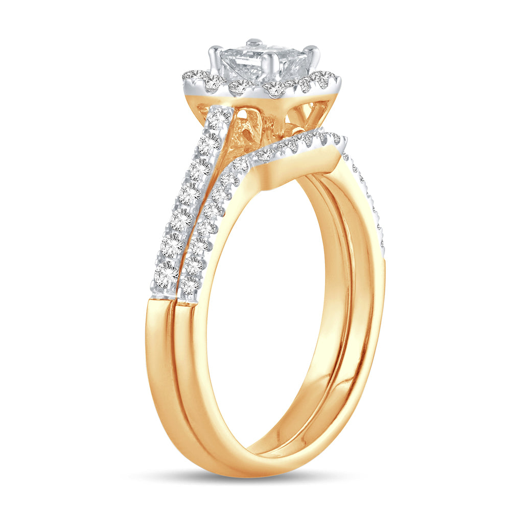 Timeless 14K 1CT Lab Grown Diamond Engagement Ring