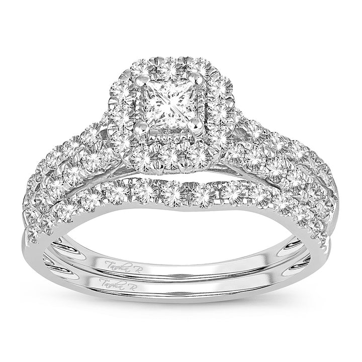 Brilliant 14k White Gold Lab Diamond Engagement Ring (1.00CT)