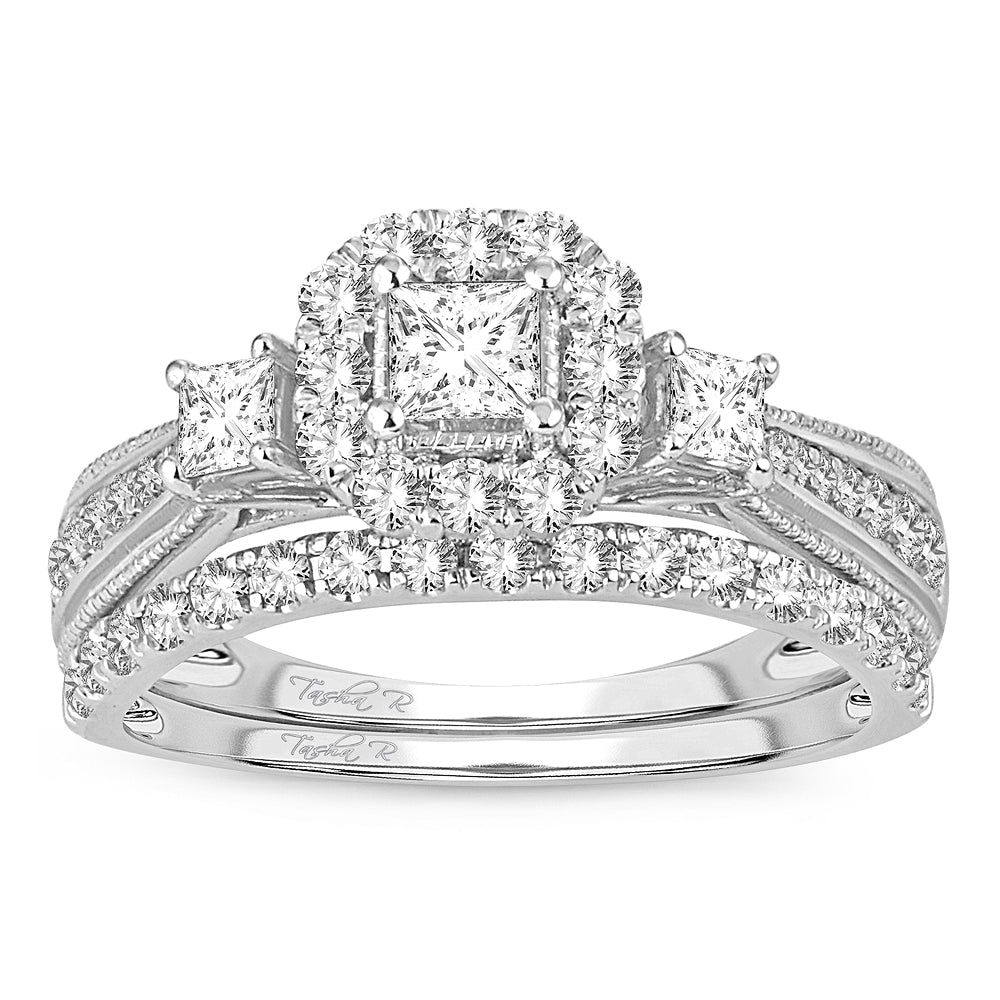 Brilliant 14k White Gold Lab Diamond Engagement Ring (1.00CT)